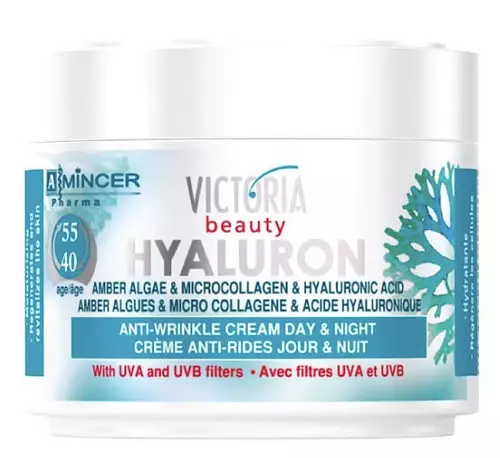 Victoria Beauty Amber Algae, Microcollagen, & Hyaluronic Acid Anti-Wrinkle Face Cream