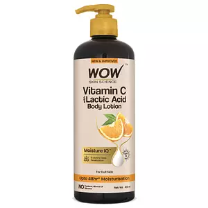 Wow Skin Science Vitamin C and Lactic Acid Body Lotion