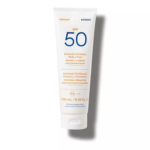 KORRES Yoghurt Sunscreen Emulsion Body + Face SPF 50
