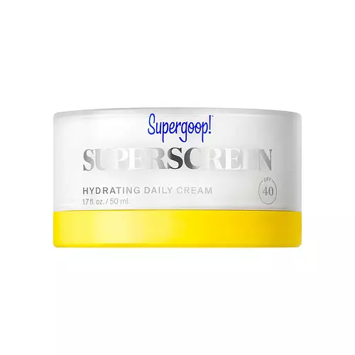 Supergoop! Superscreen Rich Hydrating Cream SPF 40 Moisturizer Face Sunscreen