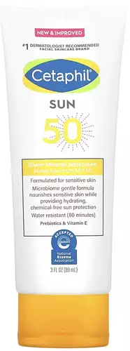 Cetaphil  Sheer Mineral Sunscreen Lotion Broad Spectrum SPF 50