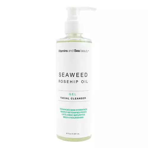 Vitamins and Sea beauty Seaweed & Rosehip Oil Gel Facial Cleanser