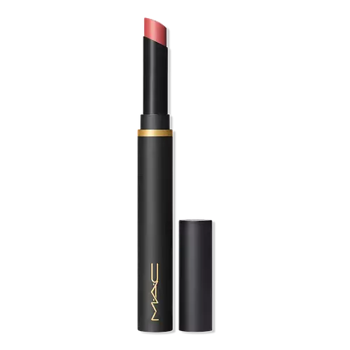 Mac Cosmetics Powder Kiss Velvet Blur Slim Lipstick Brickthrough
