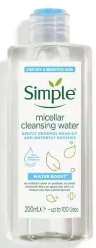 Simple Skincare Water Boost Cleansing Micellar Water