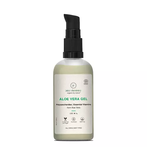 Juicy Chemistry 100% Pure And Certified Organic Aloe Vera Gel