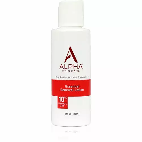 Alpha Skin Care Essential Renewal Lotion 10% Glycolic Alpha Hydroxy Acid (AHA)