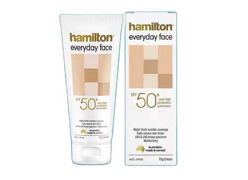 Hamilton SPF 50+ Everyday Face Cream