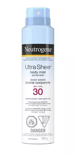 Neutrogena Ultra Sheer Sunscreen Spray SPF 30