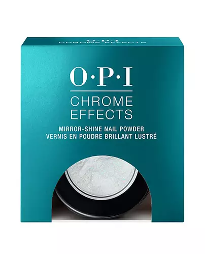 OPI Chrome Effects Mirror-Shine Nail Powder Blue “Plate” Special