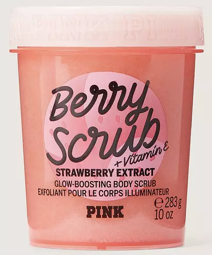 Victoria’s Secret Berry Glow-Boosting Body Scrub with Vitamin E