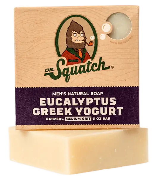Dr. Squatch Eucalyptus Greek Yogurt Bar Soap