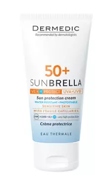 Dermedic Sunbrella-Protective Cream For Face With Vascular Problems SPF50+