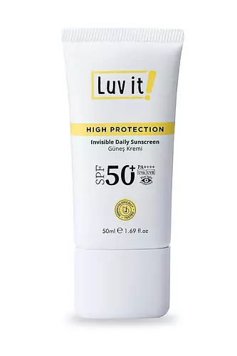 Luv it! SPF50+ PA++++ UVA UVB High Protection Invisible Daily Sunscreen