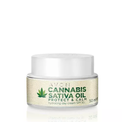 AVON Cannabis Sativa Oil All Day Hydration Cream SPF30