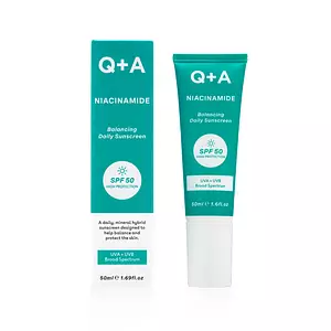 Q + A Niacinamide SPF 50 Balancing Daily Sunscreen