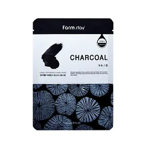 Farm Stay Visible Difference Mask Sheet Charcoal