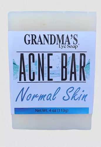 Grandma's Hand-Crafted Soaps Pore Cleaning Acne Bar Normal Skin
