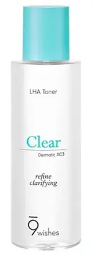9wishes Dermatic AC3 Clear LHA Toner