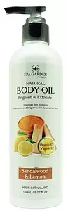 BodyXpert Spa Garden Body Oil Sandalwood & Lemon