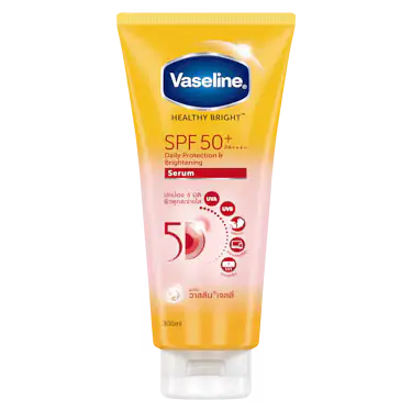 Vaseline Healthy Bright SPF50+ PA++++ Daily Protection & Brightening Serum Sunscreen Thailand