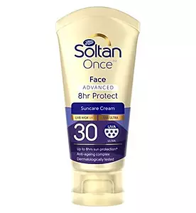 Boots Soltan Once Advanced Face 8Hr Protect SPF30 Sun Cream