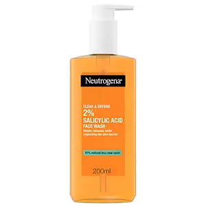 Neutrogena Clear & Defend 2 % Salicylic Acid Face Wash Sweden