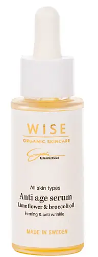 Wise Organic Skincare Anti Age Serum Lime Flower & Broccoli Oil