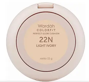 Wardah Colorfit Perfect Glow Cushion 22N Light Ivory