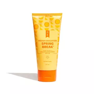 Higher Education Skincare Spring Break Oil-Free Sunscreen SPF 30