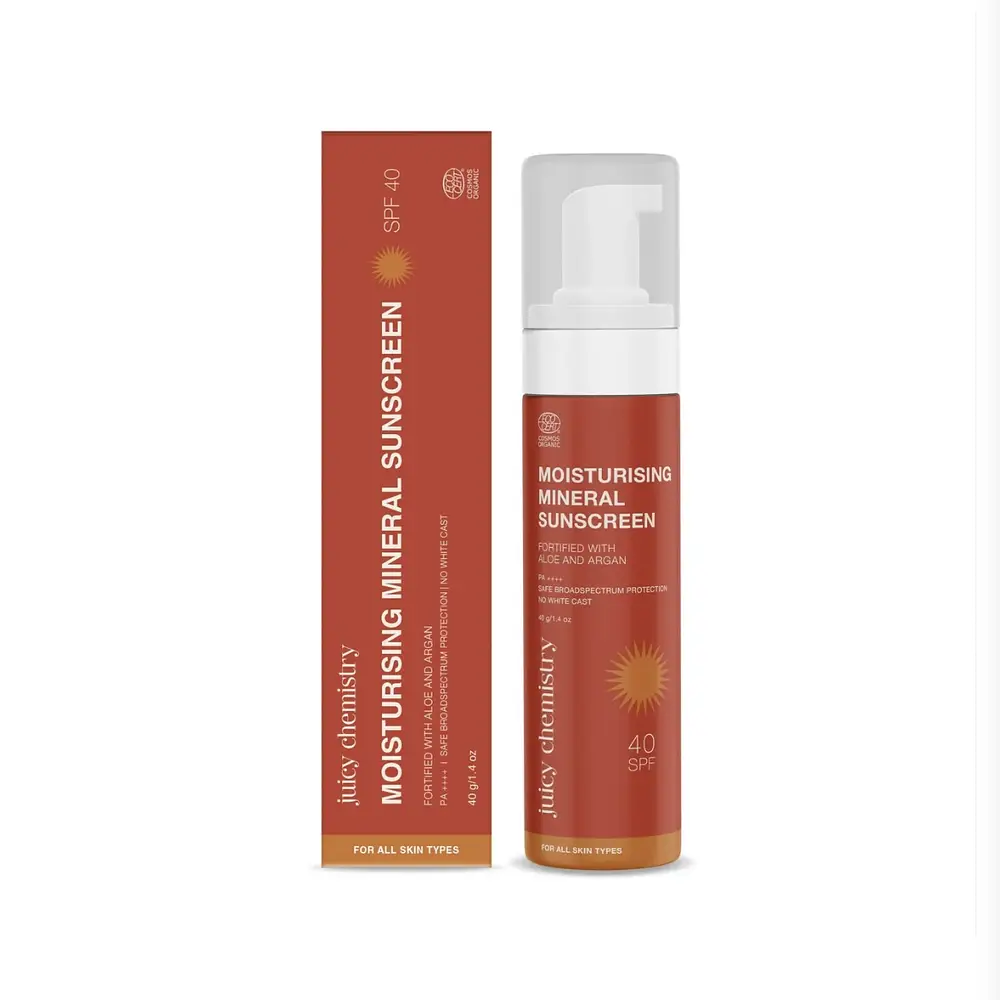 Juicy Chemistry Moisturising Mineral Sunscreen SPF 40 PA++++