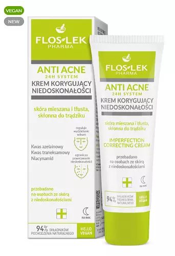 Flos-lek Anti Acne 24H System Imperfection Correcting Cream