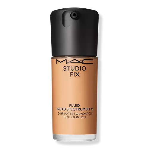 Mac Cosmetics Studio Fix Fluid SPF 15 24HR Matte Foundation + Oil Control NC40