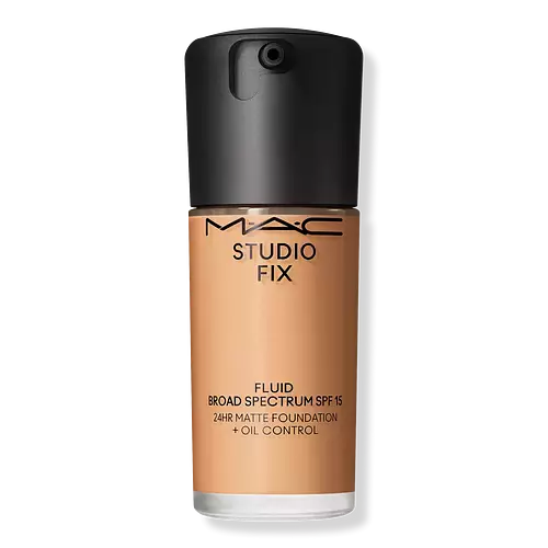 Mac Cosmetics Studio Fix Fluid SPF 15 24HR Matte Foundation + Oil Control NC37