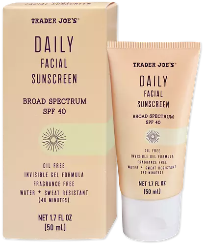 Trader Joe's Daily Facial Sunscreen SPF 40