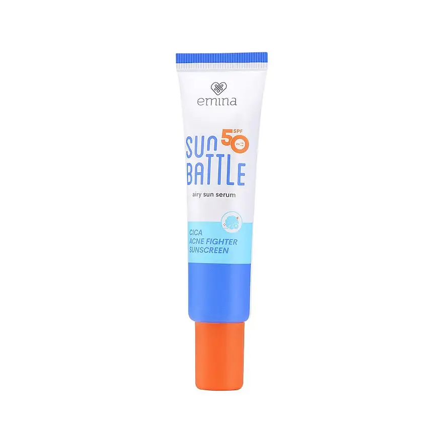 Emina Sun Battle SPF 50 PA Cica Acne Fighter Sunscreen