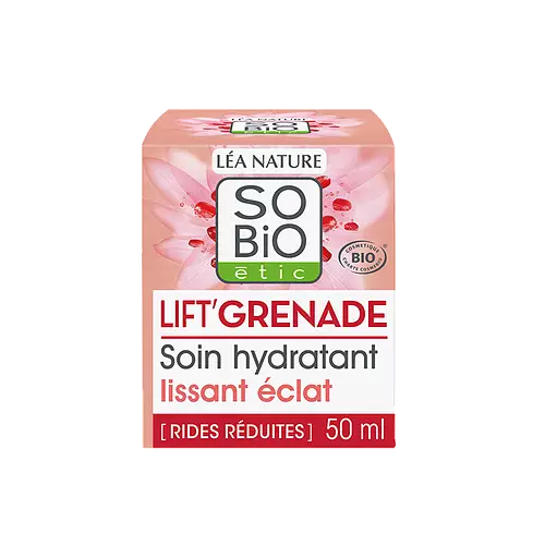 So’ Bio Etic Lift’Grenade Soin Hydratant Lissant Eclat