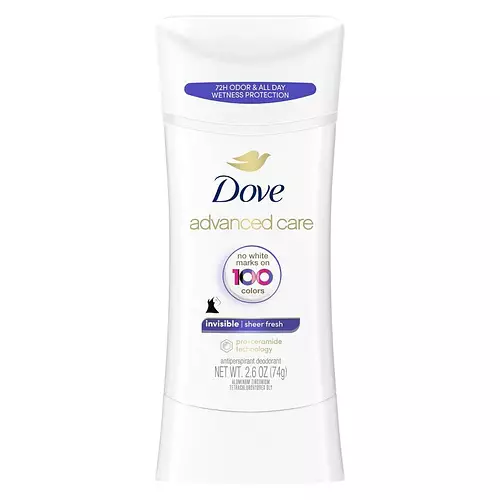 Dove Advanced Care Invisible Antiperspirant Deodorant Stick Sheer Fresh