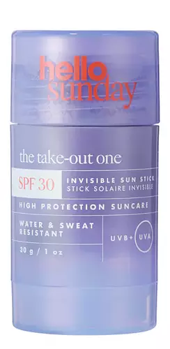 Hello Sunday The Take-Out One Invisible Sun Stick SPF 30 With Hyaluronic Acid