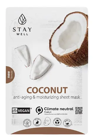 Stay Well Climate Neutral Face Mask Coconut