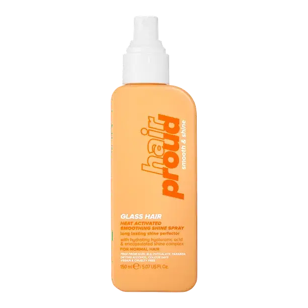 Hair Proud Glass Hair- Heat Activated Smoothing Shine Spray