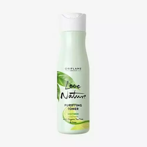 Oriflame Love Nature Purifying Toner with Organic Tea Tree and Lime