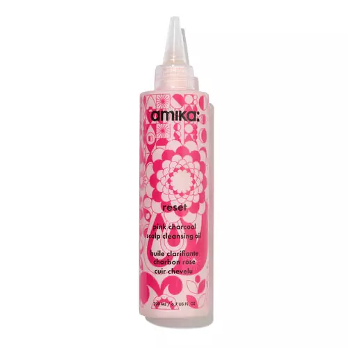 Amika Reset Pink Charcoal Cleansing Oil