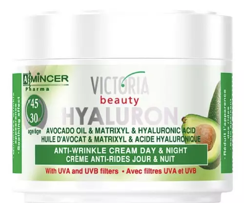 Victoria Beauty Hyaluron Avocado Oil, Matrixyl, & Hyaluronic Acid Anti-Wrinkle Face Cream
