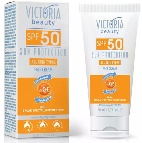 Victoria Beauty Sun Protection SPF 50 Face Cream
