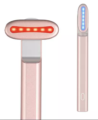 Laduora Velve Pro Skincare Wand with Blue & Red Light Therapy