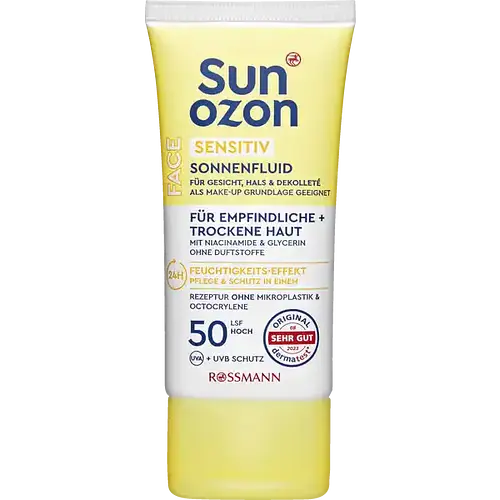 Sunozon Face Sonnenfluid Sensitiv SPF 50