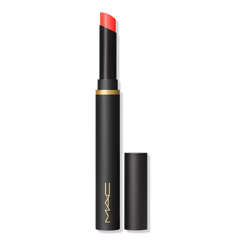 Mac Cosmetics Powder Kiss Velvet Blur Slim Lipstick Hot Paprika