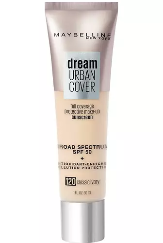 Maybelline Dream Urban Cover Foundation SPF50 120 Classic Ivory