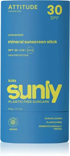 ATTITUDE Sunly Kids Sunscreen Stick SPF 30