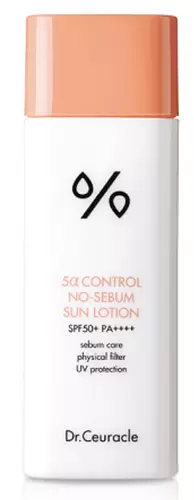 Dr.Ceuracle 5α Control No-Sebum Sun Lotion SPF50+ PA++++